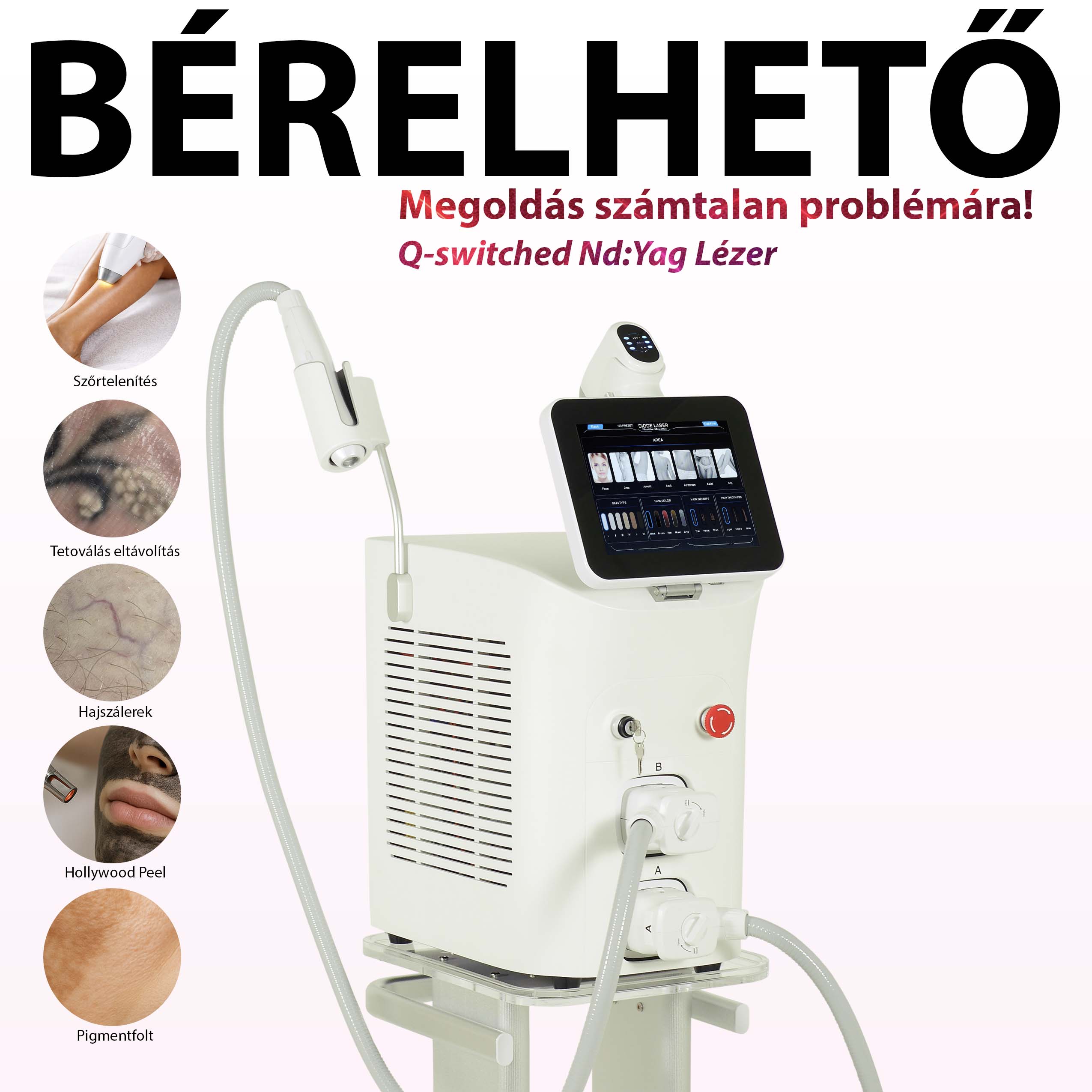 Lézerkészülék bérlés