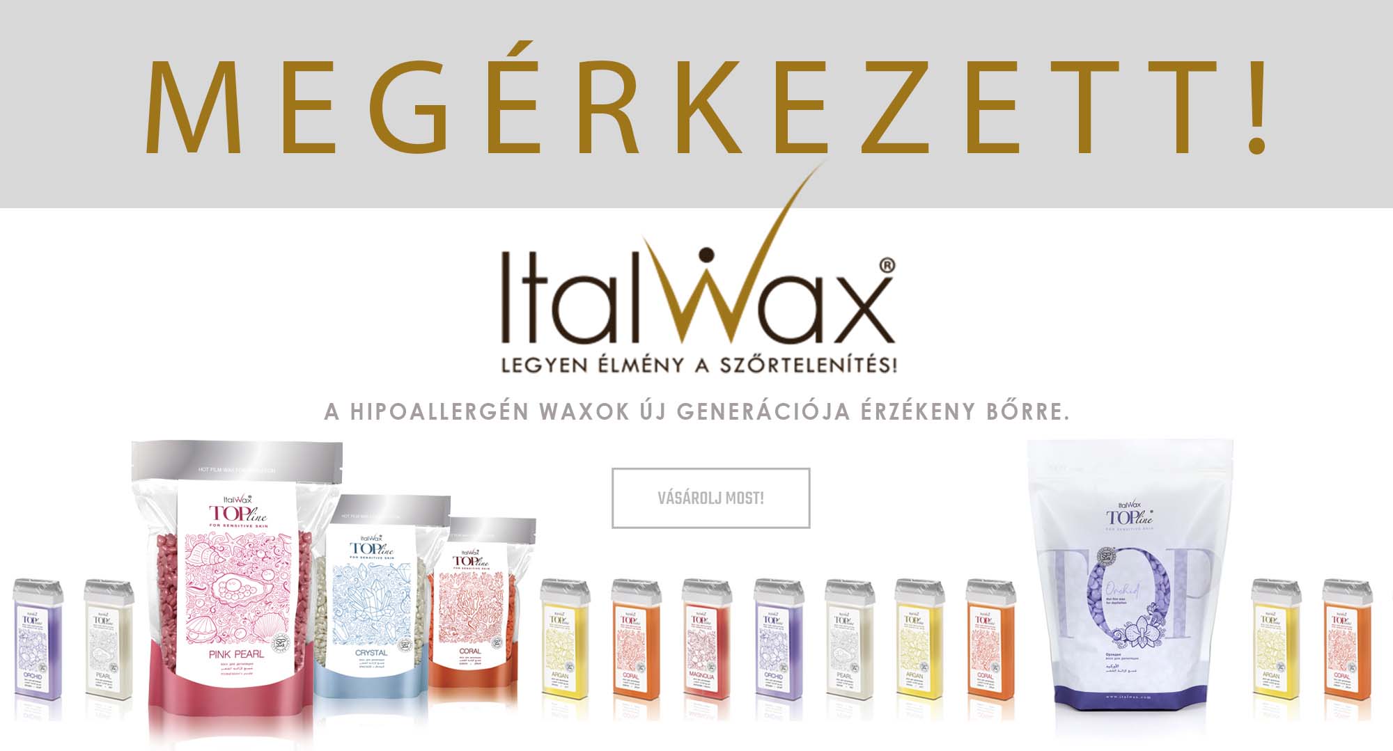 italwax wax szőrtelenítő termékek