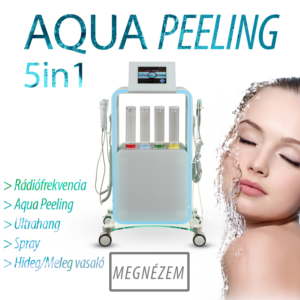 AQUA PEELING PREMIUM kozmetikai kezelő gép