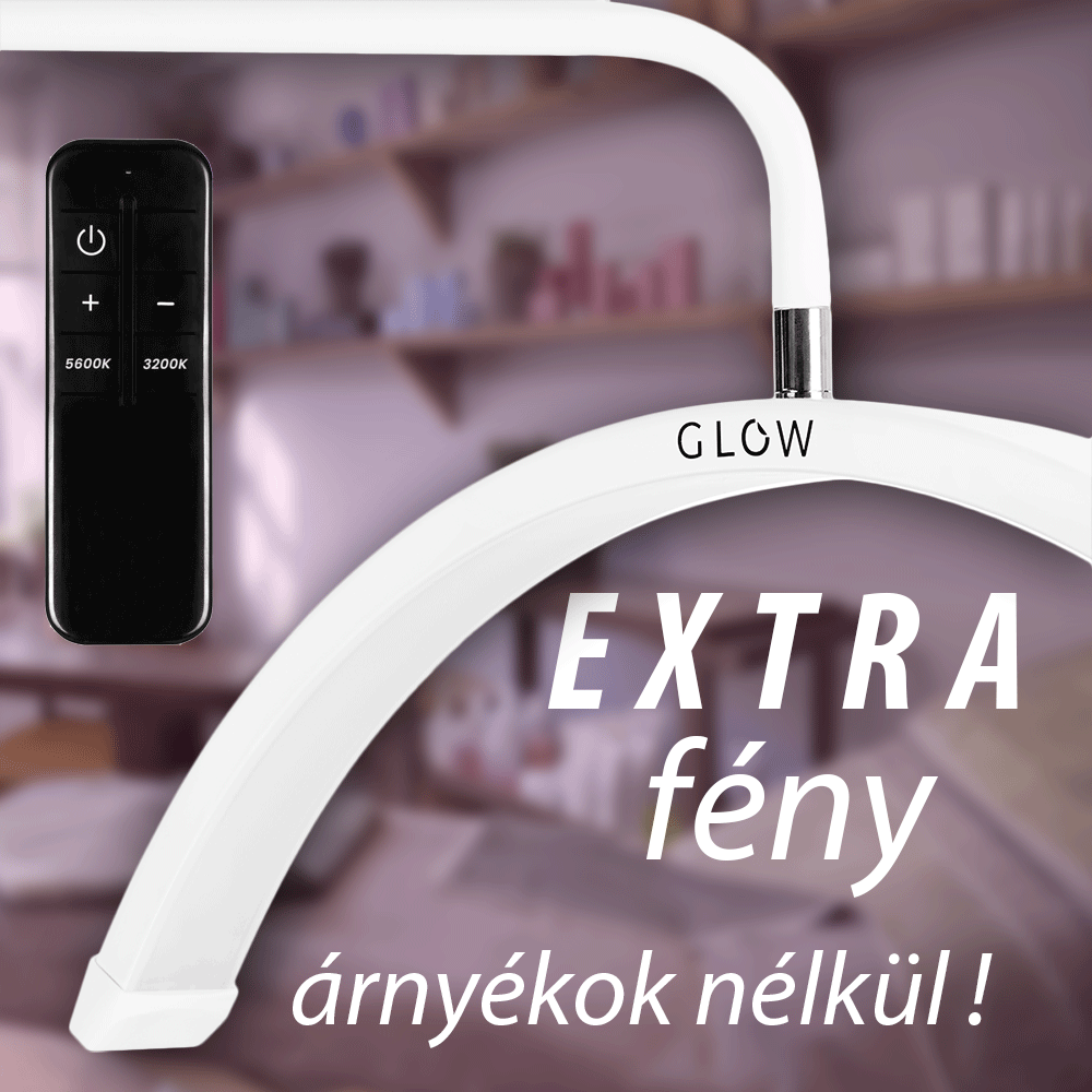 GLOW EXTRA FÉNYES ÁRNYÉKMENTES LÁMPA