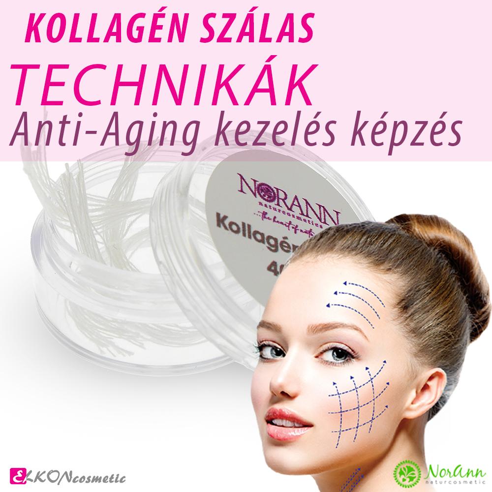Kollagénszálas technikák képzés Norann ELKON