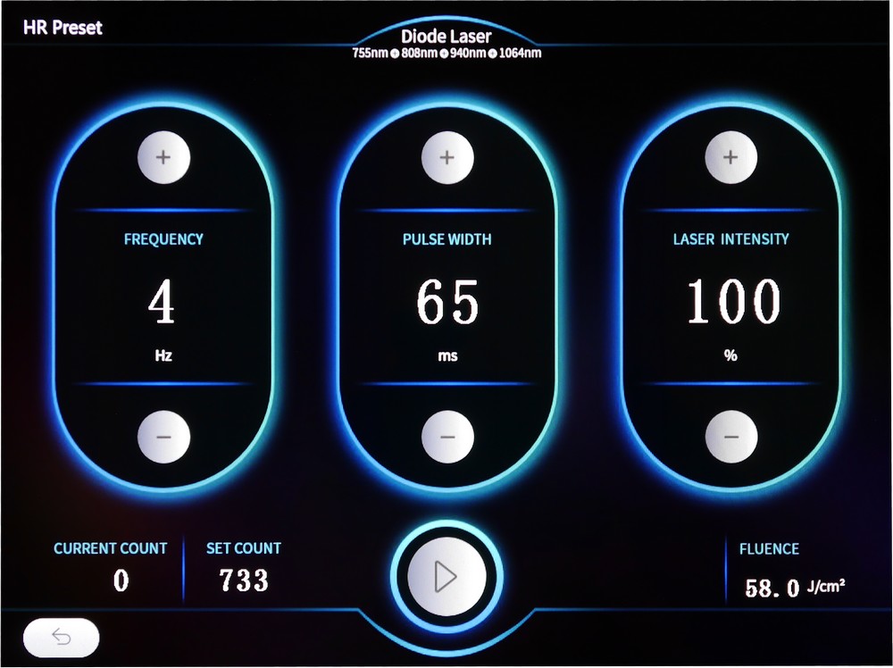 quattro light 500 végleges dióda lézeres szőrtelenítő