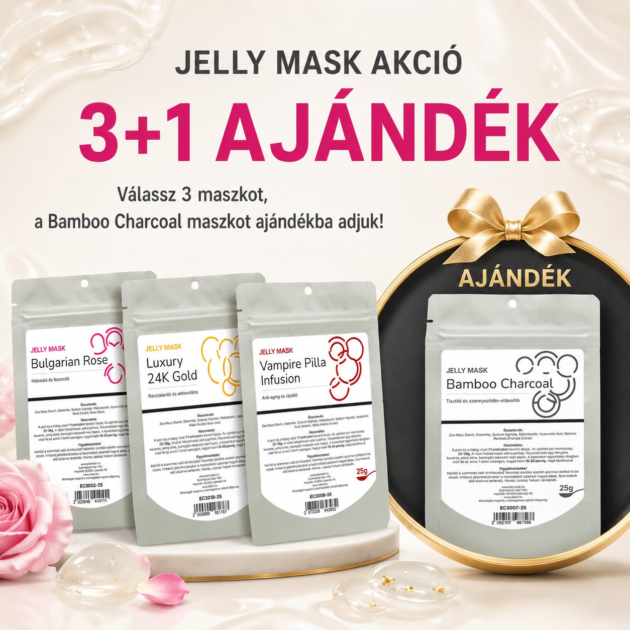 Ajándék Jelly Mask