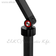 Glow MX3 íves árnyék mentes manikűr műköröm lámpa fekete - E-SHOP ELKONcosmetic Kft.