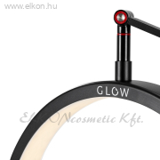 Glow MX3 íves árnyék mentes manikűr műköröm lámpa fekete - E-SHOP ELKONcosmetic Kft.