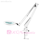 Asztali LED USB nagyítós lámpa Glow 308 fehér - E-SHOP