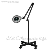 Nagyítós lámpa 5D 4 ágú állvánnyal fekete - E-SHOP ELKONcosmetic Kft.