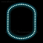 Elegante 6028 LED nagyítós lámpa állítható magasságú állvánnyal fehér - E-SHOP ELKONcosmetic Kft.