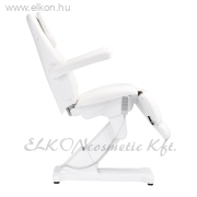 Sillon Basic 3 motoros kozmetikai szék fehér - E-SHOP ELKONcosmetic Kft.