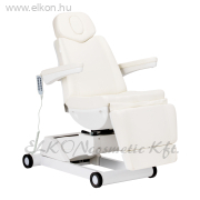 Azzurro 873 forgatható elektromos kozmetikai szék fehér - E-SHOP