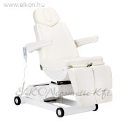 Azzurro 873 forgatható elektromos kozmetikai szék fehér - E-SHOP