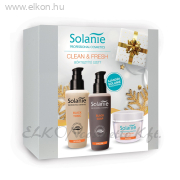 Bőrtisztító szett  +  Ajándék törölközővel - Solanie