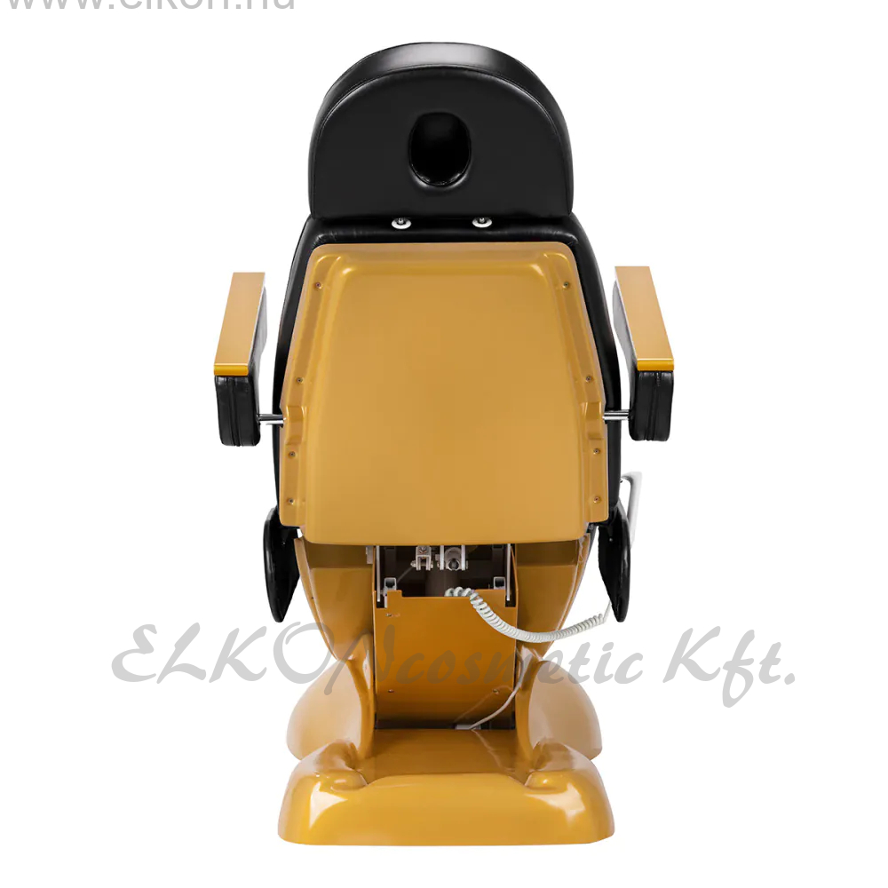 SILLON Lux 273b elektromos kozmetikai szék 3 motoros arany-fekete - E-SHOP ELKONcosmetic Kft.