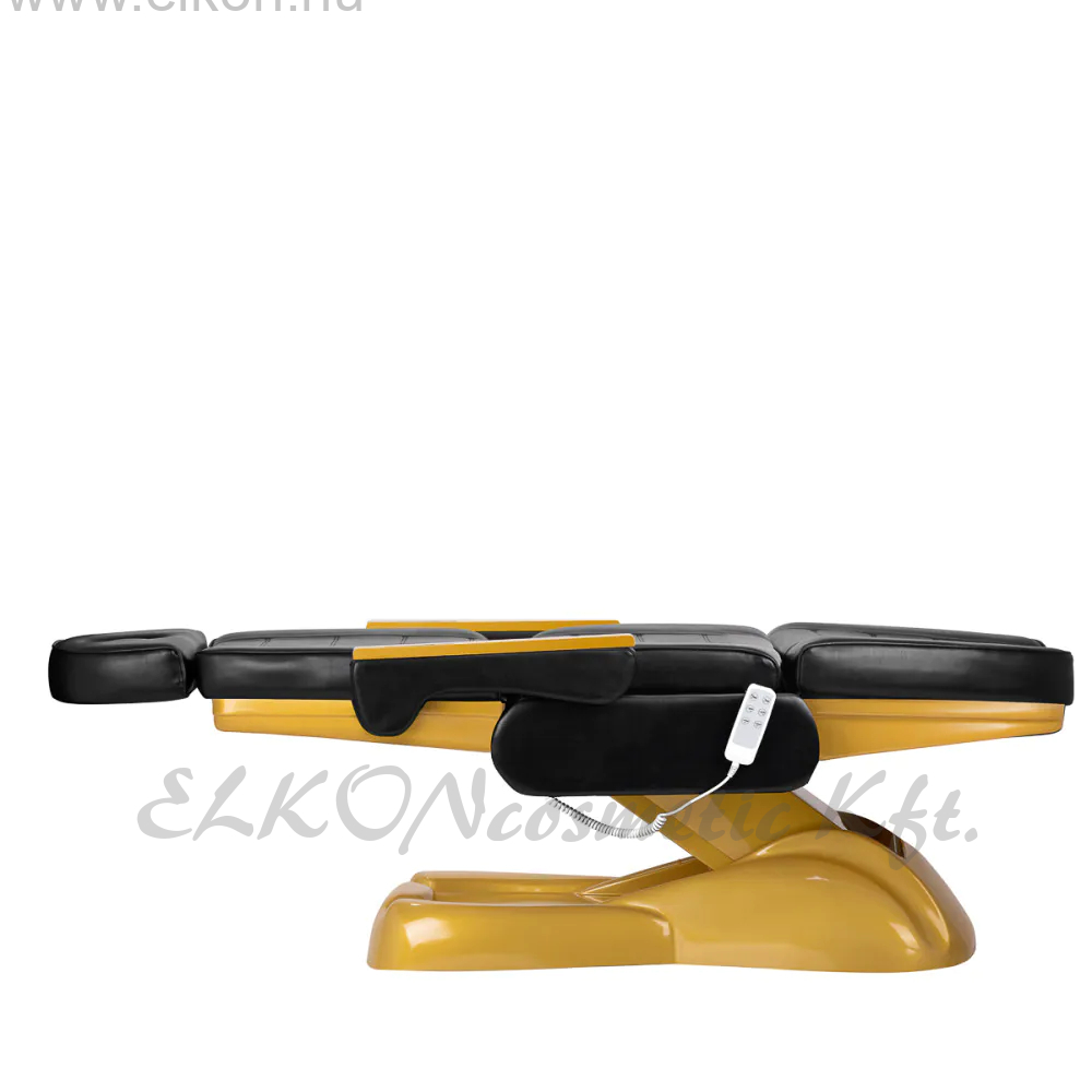 SILLON Lux 273b elektromos kozmetikai szék 3 motoros arany-fekete - E-SHOP ELKONcosmetic Kft.