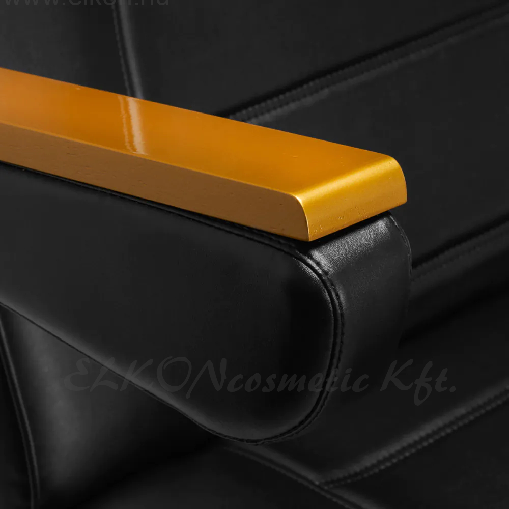 SILLON Lux 273b elektromos kozmetikai szék 3 motoros arany-fekete - E-SHOP ELKONcosmetic Kft.