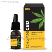 OrganiCBD CBD olaj 10% (1000mg) 10ml - ALVEOLA