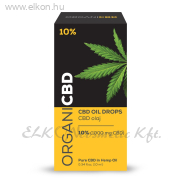 OrganiCBD CBD olaj 10% (1000mg) 10ml - ALVEOLA ELKONcosmetic Kft.