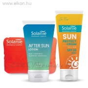 Sun Duo napozó szett SPF30  +  ajándék strandpárna - Solanie