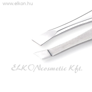 Szemöldökcsipesz Ferde ezüst NGHIA T-07 - E-SHOP ELKONcosmetic Kft.