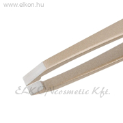 Szemöldökcsipesz Egyenes NGHIA N.404 arany - E-SHOP ELKONcosmetic Kft.