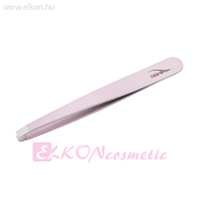 Szemöldökcsipesz Egyenes NGHIA N.404 rózsaszín - E-SHOP
