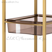 Kelléktartó Polcos Állvány 93 arany - E-SHOP ELKONcosmetic Kft.