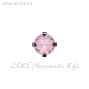 5mm Karmos Cubic Cirkónia Fekete, DLC Natúr Orvosi Fém Belőhető Fülbevaló - STUDEX