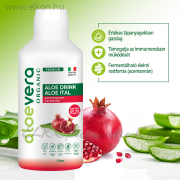 Aloe Vera Organic Prémium Ital gránátalmával 1000ml - ALVEOLA ELKONcosmetic Kft.