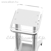 LÉZERES SZŐRTELENÍTŐ KÉSZÜLÉKHEZ PRÉMIUM GÉPÁLLVÁNY , GURULÓS KÉSZÜLÉK ÁLLVÁNY TÁROLÓVAL - ELKON ELKONcosmetic Kft.