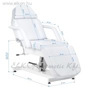 Sillon Hidraulikus Kozmetikai Szék v2-210 fehér - E-SHOP ELKONcosmetic Kft.