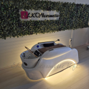 HEAD SPA FEJ ÉS HAJTERÁPIÁS LUX KEZELŐÁGY HAJ SZAUNÁVAL MASSZÁZS FUNKCIÓKKAL - ELKON ELKONcosmetic Kft.