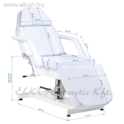 HIDRAULIKUS KEZELŐÁGY SILLON V2 210 FEHÉR - E-SHOP ELKONcosmetic Kft.