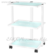 KEZELŐSZÉK  +  KELLÉKTARTÓ POLC  +  NAGYÍTÓS LÁMPA S5 LED - E-SHOP ELKONcosmetic Kft.