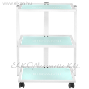 KEZELŐSZÉK  +  KELLÉKTARTÓ POLC  +  NAGYÍTÓS LÁMPA S5 LED - E-SHOP ELKONcosmetic Kft.