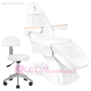 KEZELŐSZÉK 3 MOTOROS SILLON LUX + FORGÓZSÁMOLY FEHÉR - E-SHOP