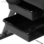 KEZELŐSZÉK FIÓKOKKAL SILLON FEKETE - E-SHOP ELKONcosmetic Kft.