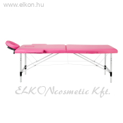 HORDOZHATÓ 2 SZEKCIÓS ÖSSZECSUKHATÓ MASSZÁZS ASZTAL, ÁGY, Fizjo ALUMÍNIUM VÁZ RÓZSASZÍN - E-SHOP HORDOZHATÓ 2 SZEKCIÓS ÖSSZECSUKHATÓ MASSZÁZS ASZTAL, ÁGY, Fizjo ALUMÍNIUM VÁZ RÓZSASZÍN - E-SHOP ELKONcosmetic Kft.