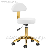 Gurulós, háttámlás forgózsámoly (nyereg) - ALVEOLA