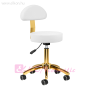 FORGÓZSÁMOLY GÁZRUGÓS HÁTTÁMLÁS ARANY-FEHÉR AM-304G - E-SHOP