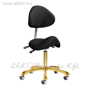 HÁTTÁMLÁS GÁZRUGÓS MUNKASZÉK FEHÉR 156F - E-SHOP