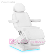 ELEKTROMOS KEZELŐSZÉK - KEZELŐÁGY 3 MOTOROS SILLON LUX, MEGVILÁGÍTÁSSAL, FEHÉR - E-SHOP