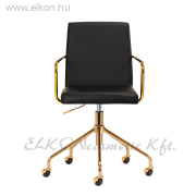 HÁTTÁMLÁS GÁZRUGÓS MUNKASZÉK QS-OF211G ARANY-FEKETE - E-SHOP HÁTTÁMLÁS GÁZRUGÓS MUNKASZÉK QS-OF211G ARANY-FEKETE - E-SHOP ELKONcosmetic Kft.