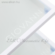 GURULÓS 3 POLCOS ÜVEGLAPOS ESZKÖZKOCSI FEHÉR GIOVANNI E40 - E-SHOP ELKONcosmetic Kft.