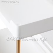GURULÓS 3 POLCOS ESZKÖZKOCSI ARANY-FEHÉR 127 - E-SHOP GURULÓS 3 POLCOS ESZKÖZKOCSI ARANY-FEHÉR 127 - E-SHOP ELKONcosmetic Kft.