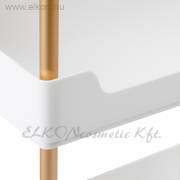 GURULÓS 3 POLCOS ESZKÖZKOCSI ARANY-FEHÉR 127 - E-SHOP GURULÓS 3 POLCOS ESZKÖZKOCSI ARANY-FEHÉR 127 - E-SHOP ELKONcosmetic Kft.