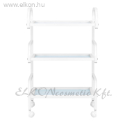 GURULÓS 3 POLCOS ESZKÖZKOCSI FEHÉR BASIC 122 - E-SHOP GURULÓS 3 POLCOS ESZKÖZKOCSI FEHÉR BASIC 122 - E-SHOP ELKONcosmetic Kft.