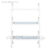 GURULÓS 3 POLCOS ESZKÖZKOCSI FEHÉR BASIC 122 - E-SHOP GURULÓS 3 POLCOS ESZKÖZKOCSI FEHÉR BASIC 122 - E-SHOP ELKONcosmetic Kft.