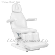 KEZELŐSZÉK ELEKTROMOS 3 MOTOROS 709AS FEHÉR PEDIKŰRÖS - E-SHOP