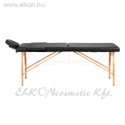 Összecsukható Masszázsasztal Ágy - Komfort Activ Fizjo Lux 2 szekciós 190x70 fekete - E-SHOP Összecsukható Masszázsasztal Ágy - Komfort Activ Fizjo Lux 2 szekciós 190x70 fekete - E-SHOP ELKONcosmetic Kft.
