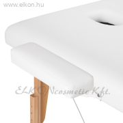 Összecsukható Masszázsasztal Ágy - Komfort Activ Fizjo Lux 2 szekciós 190x70 fehér - E-SHOP ELKONcosmetic Kft.